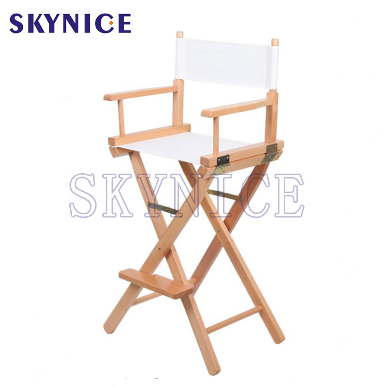 4 сезона преносим луксозен висококачествен модерен дървен стол, платно, директорски столове