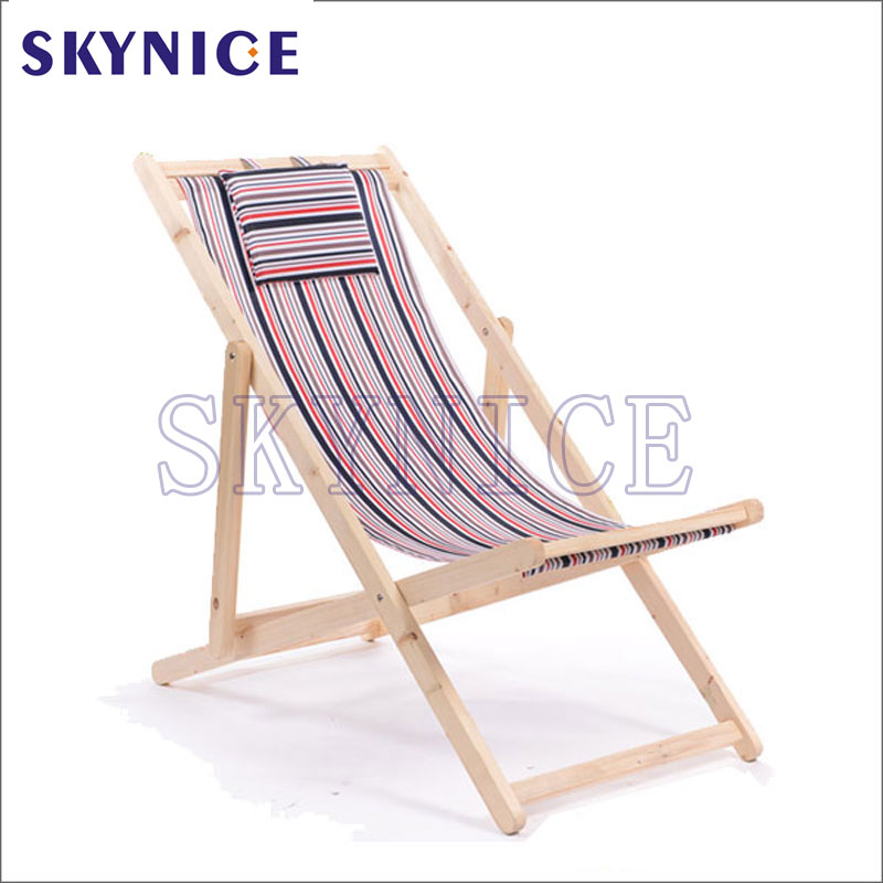 Външен морски дървен плажен стол за продажба